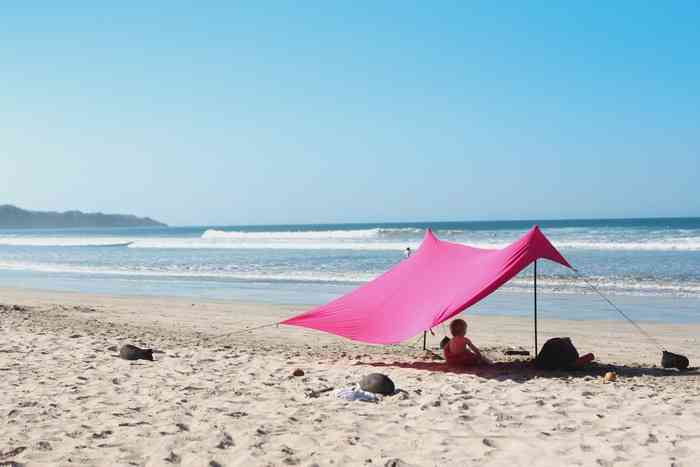 Neso – das Schattenzelt für den Strand