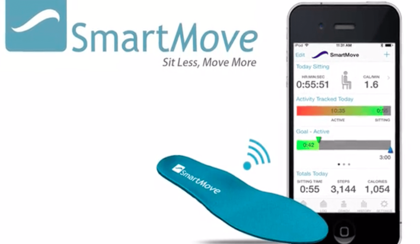 SmartMove: Intelligente Schuhsohle mit Smartphone-Kopplung