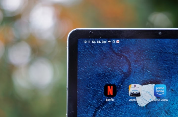 Netflix App auf einem Xiaomi Tablet