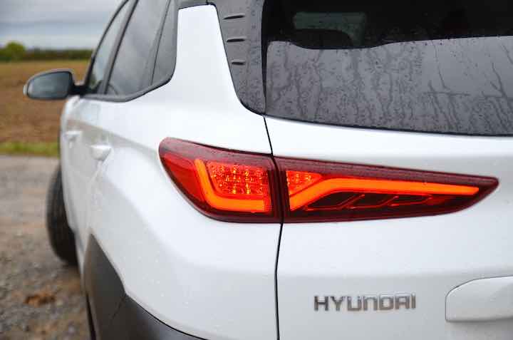 hyundai kona elektro rückseite