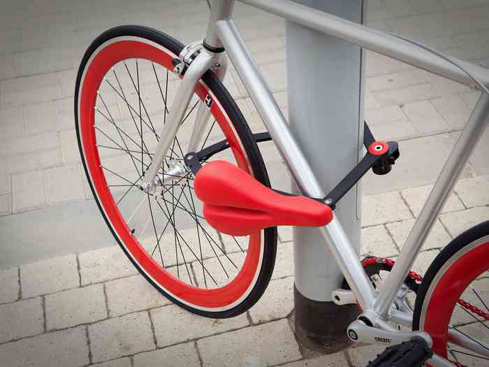 Seatylock: Dieser Sattel ist gleichzeitig ein Fahrrad-Schloss