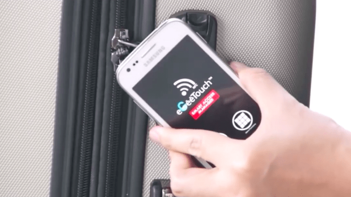 EgeeTouch – Das smarte NFC-Schloss für den Koffer