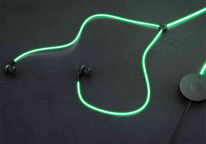 Glow – Laser-Kopfhörer leuchten zum Herzschlag des Trägers