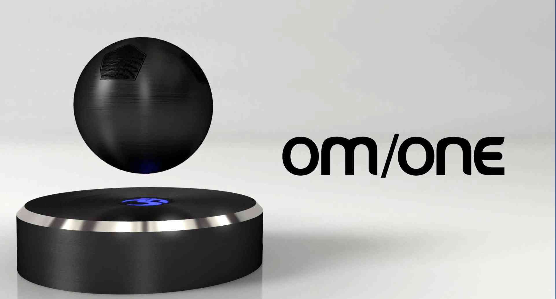 OM/ONE: Diese schwebende Kugel bringt Bluetooth-Sound