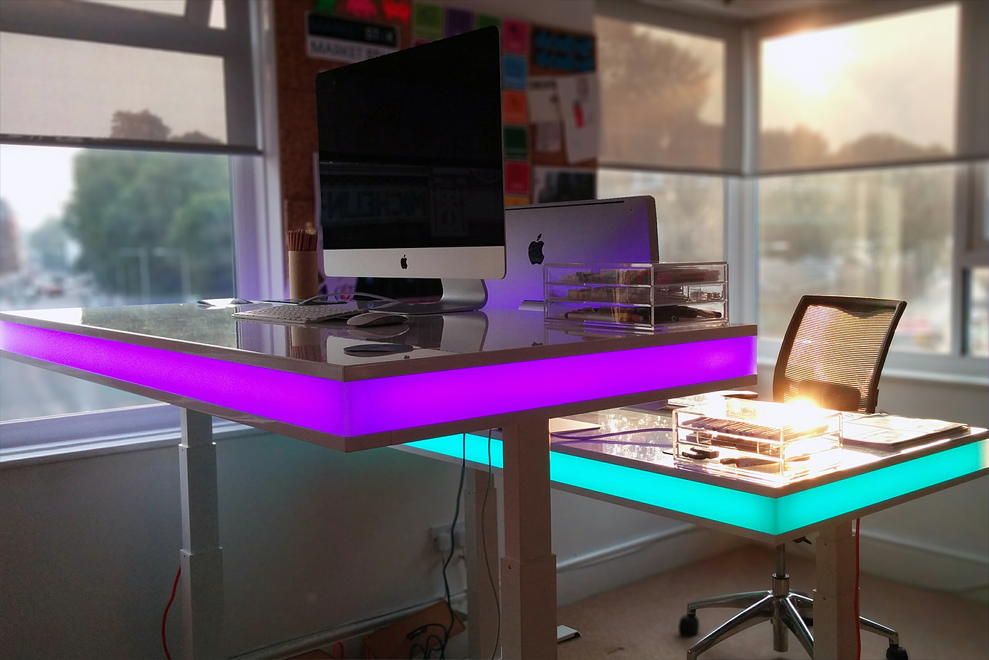 TableAir – Dieser smarte Tisch verändert Aussehen und Höhe