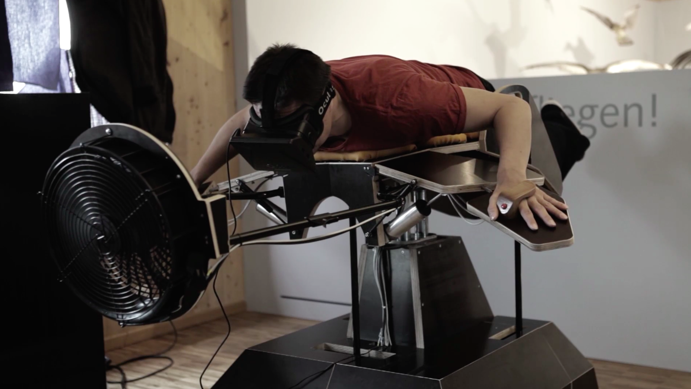 Birdly Simulator – Einmal fühlen wie ein Vogel