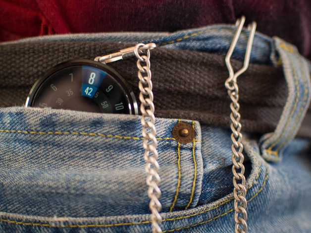Moto 360 Taschenuhr-Adapter – Zurück zur Klassik