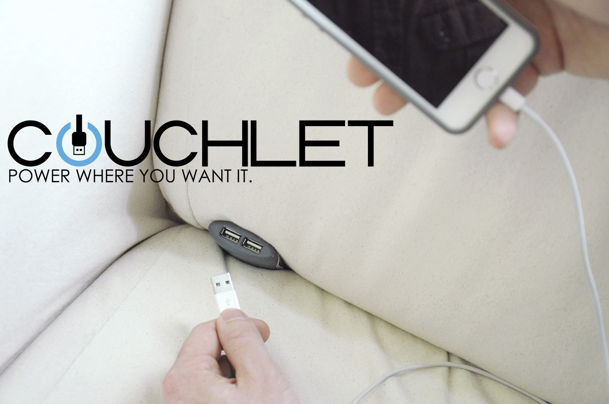 Couchlet – Praktische USB-Nachrüstung für Sofa und Bett