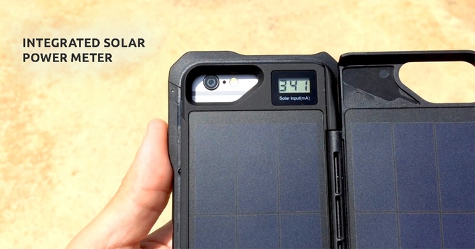 Sunny: Das Akku-Case fürs iPhone lädt mit Sonnenenergie