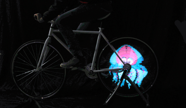 Fahrrad-Gadget Balight macht Räder zum Bildschirm