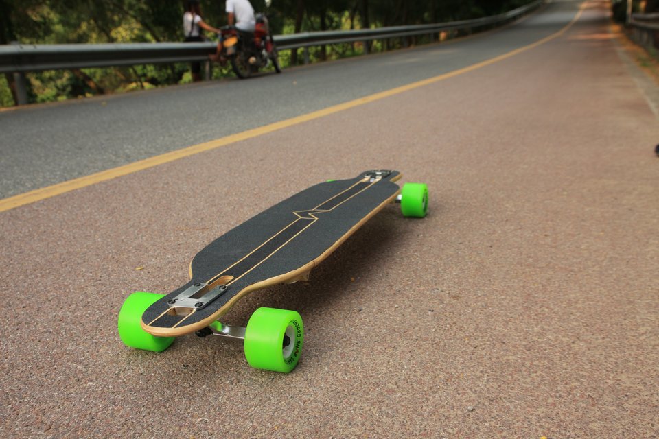 faltbares longboard snap