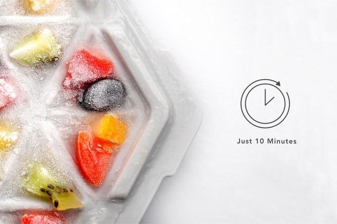 FreezThat: In 10 Minuten zu Eiswürfeln in Dreiecksform