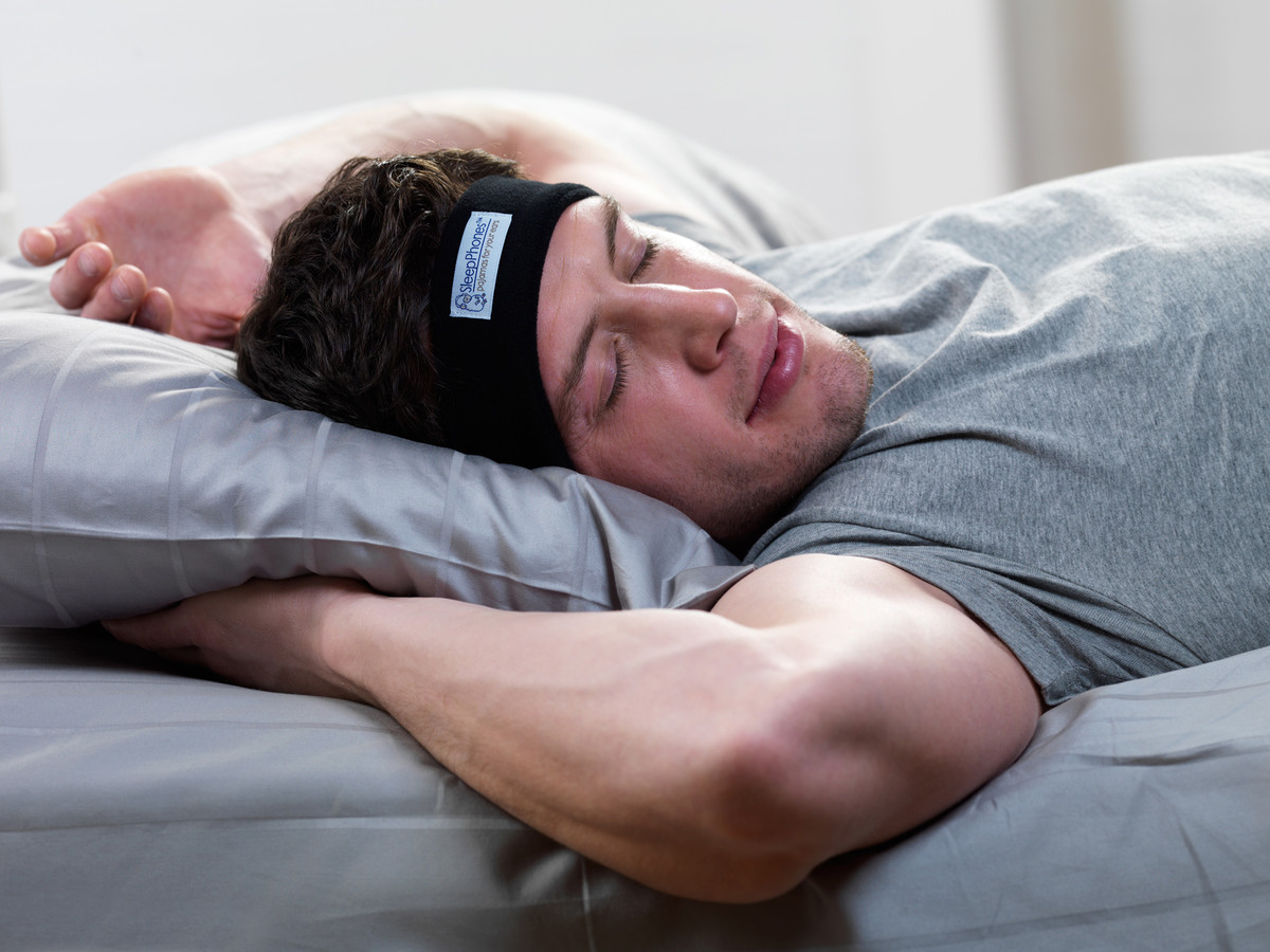 SleepPhones im Test: Mit diesen Kopfhörern kann man schlafen
