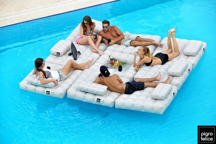 modulair inflatable pool float 3