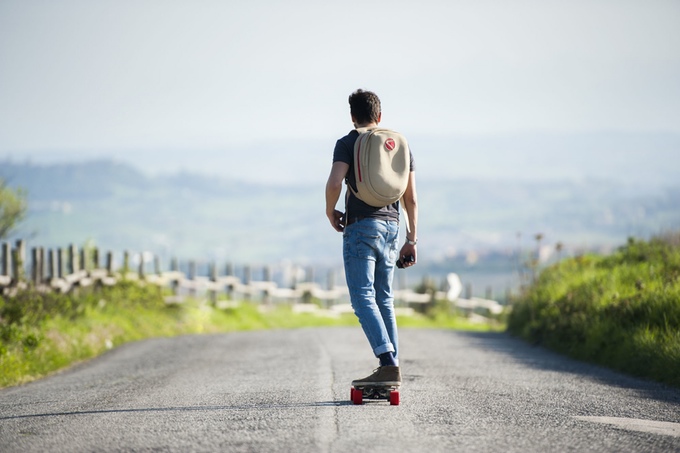 linky faltbares longboard