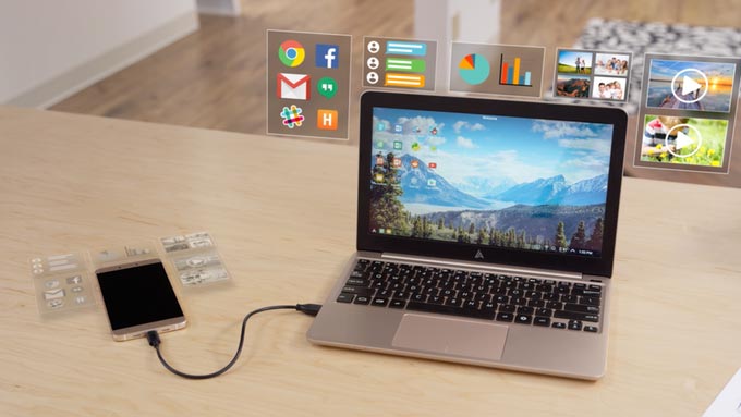 Superbook: So einfach wird dein Smartphone zum Notebook