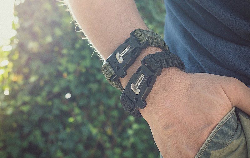 Praktisches Steinbock7 Survival-Armband für Outdoor-Fans