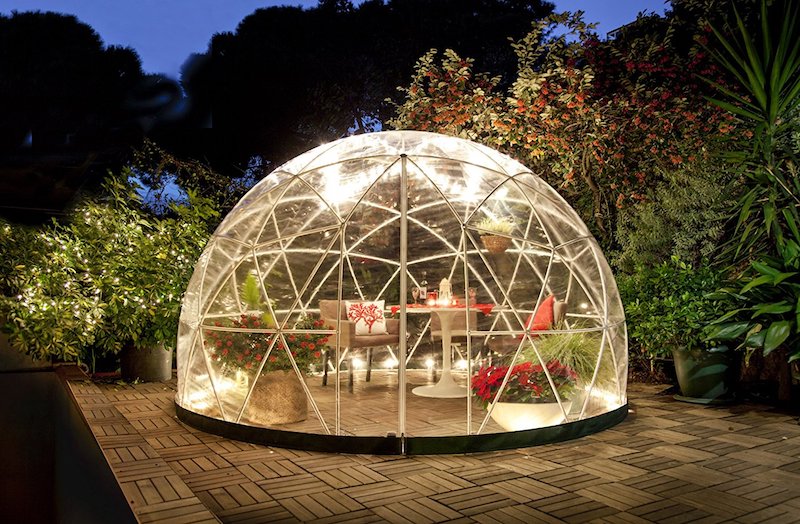 Garden Igloo: Kugelrunder Wintergarten für Jedermann