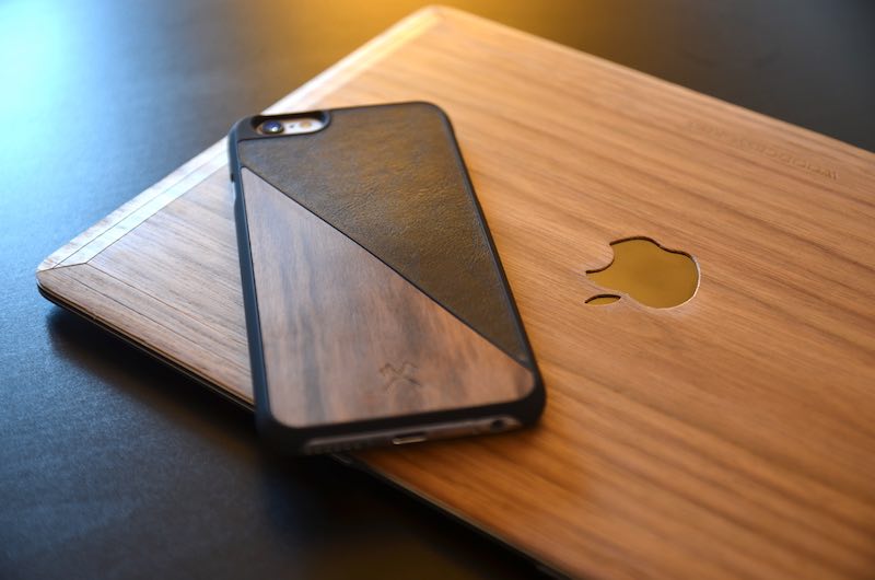 Echtholz als Blickfang – Apple-Zubehör von Woodcessories