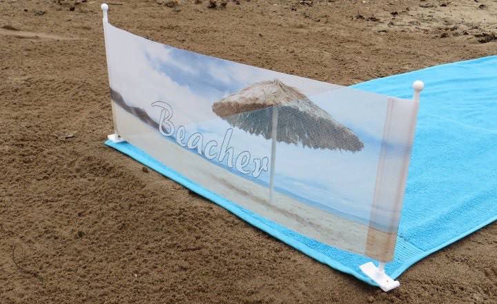 beacher strandtuchhalter windschutz