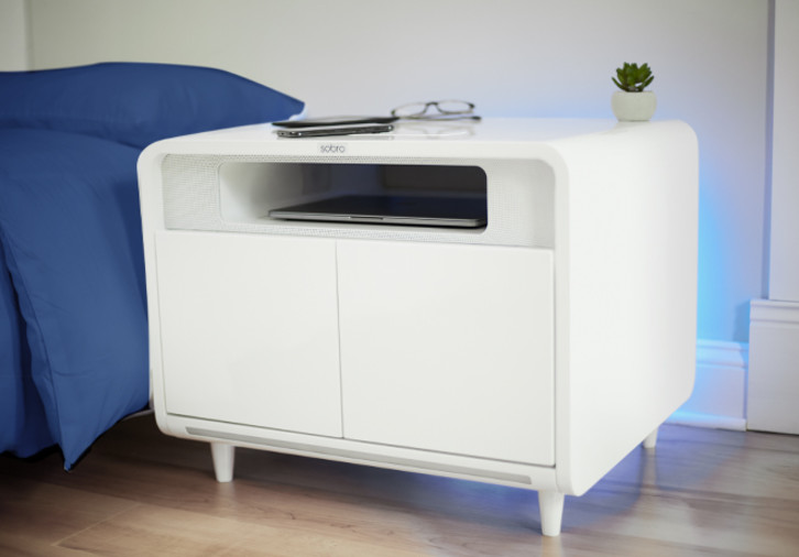 Sobro Smart Side Table: Nun wird auch der Nachttisch smart