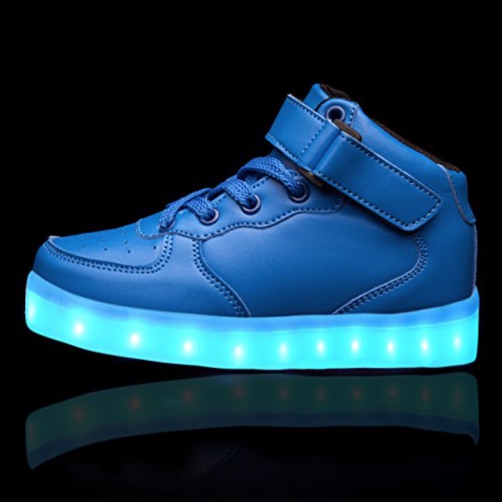 LeKuni LED Sneaker in Blau