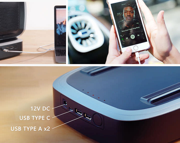 Itunes Lädt Gerade Software Für Das Iphone Zero Breeze Mark II: Verbesserte mobile Klimaanlage + Akku