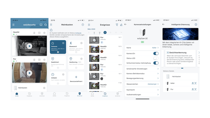 Eufy Security App Screenshots