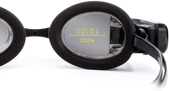Integriertes Display FORM Swim Goggles