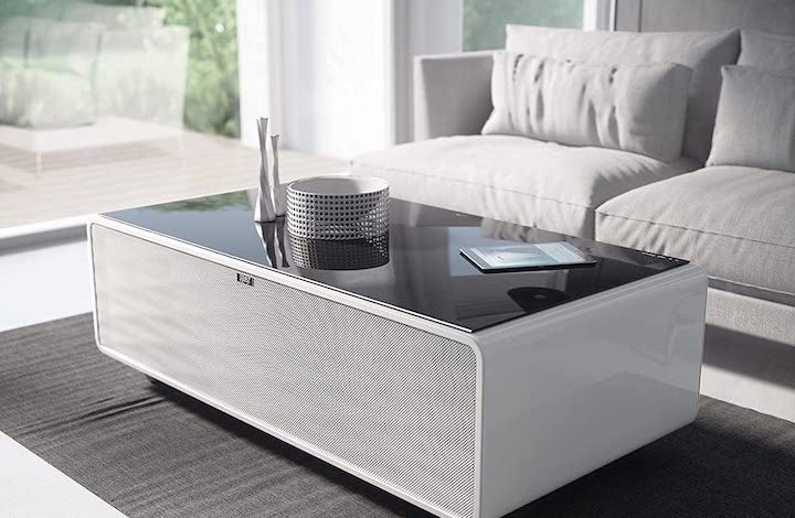 CASO Sound & Cool – Couchtisch mit Kühlschrank & Soundbar