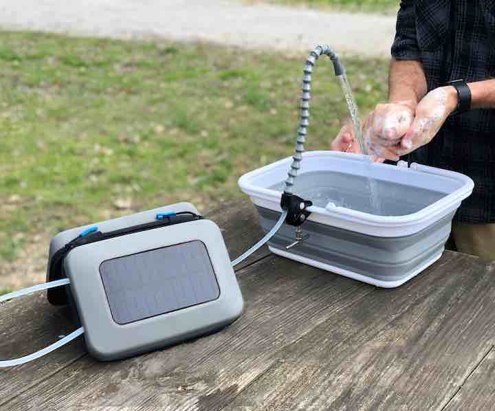 GoSun Flow: Portable Wasserpumpe mit integriertem Filter & Solar