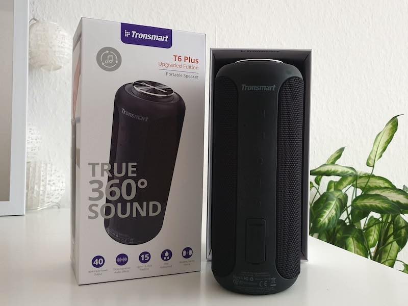 Tronsmart T6 Plus Upgraded Edition mit Verpackung