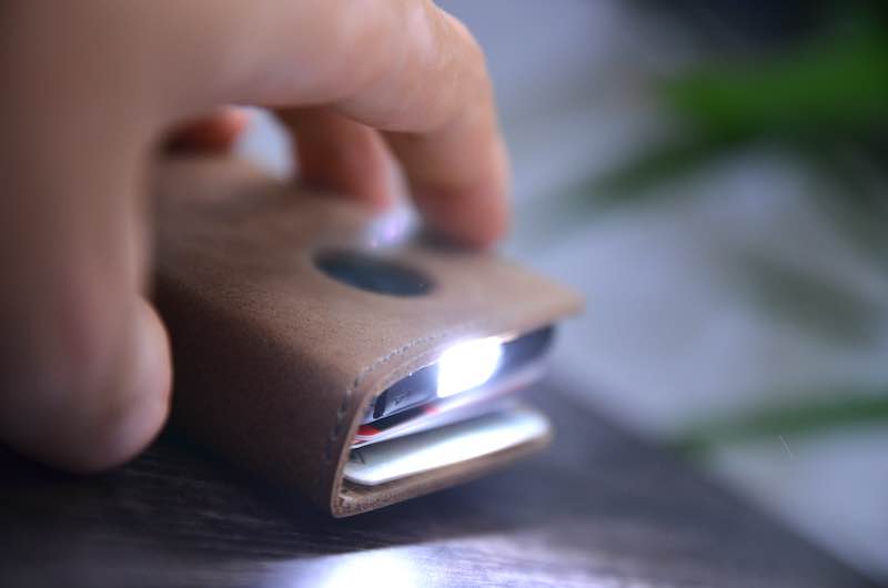 led lampe im wallet