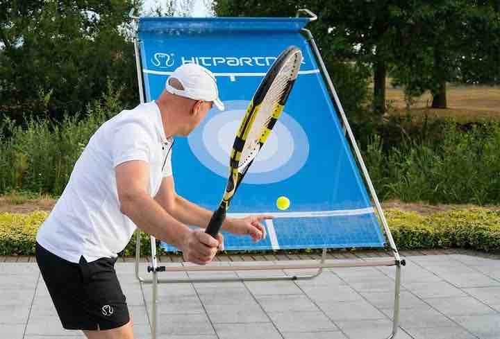 HitPartner: Mobile Tenniswand als Trainingsgerät für Groß & Klein