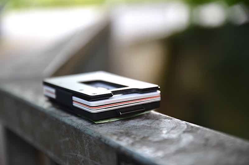 ultra slim wallet mit muenzfach