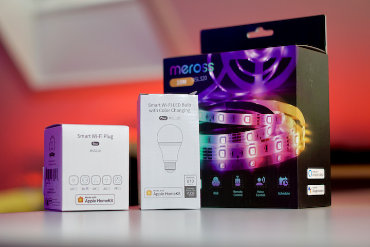 Meross Smart Home Produkte mit Apple HomeKit