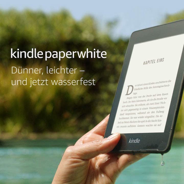 Kindle Paperwhite wasserfest