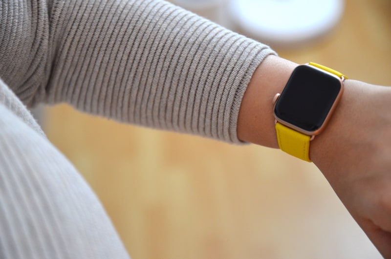 Vegan Smart Bozen an Apple Watch