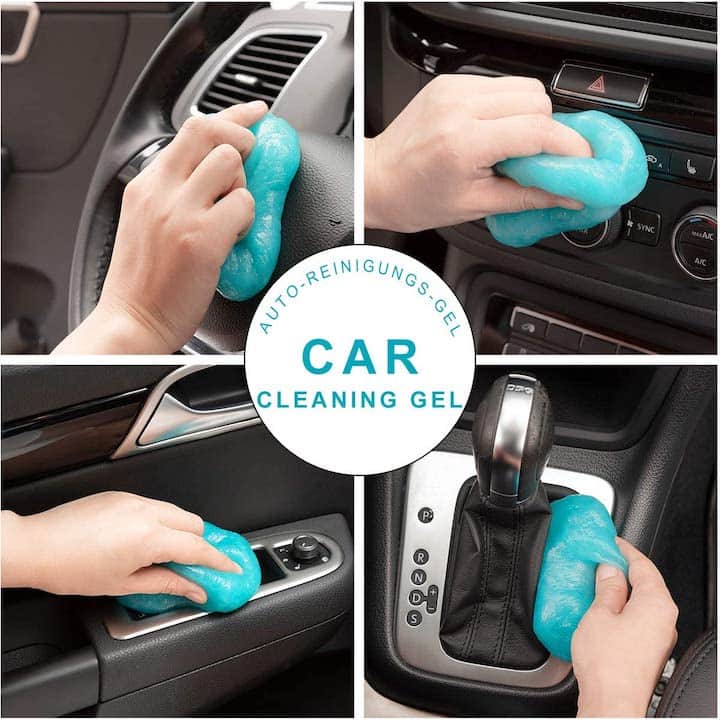 TICARVE Reinigungsgel Anwendung im Auto