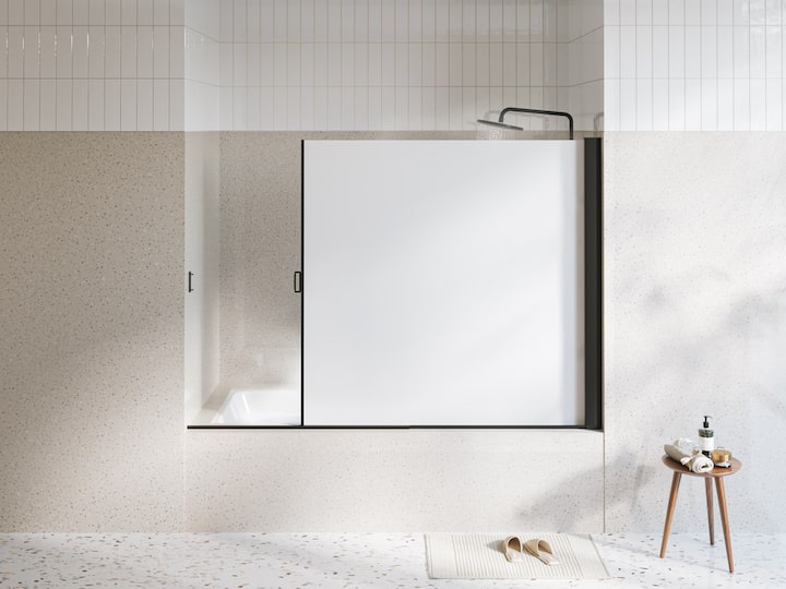 JoyFous: Ausrollbare Duschwand spart Platz im Badezimmer