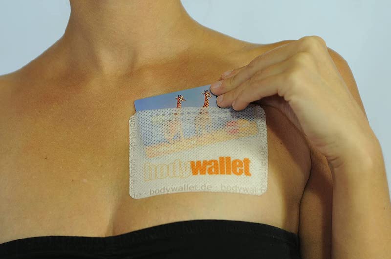 bodywallet kleben