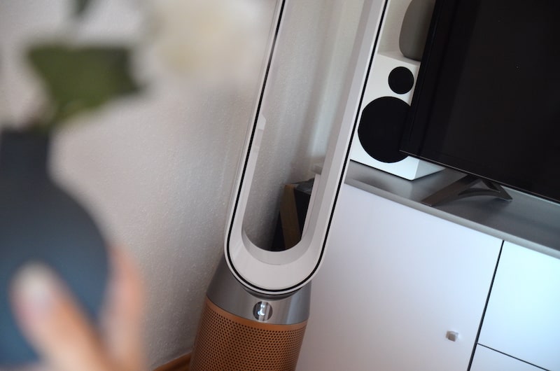 gold weiss luftreiniger von dyson