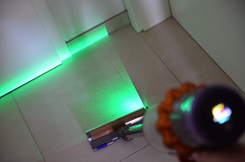 Dyson Akkusauger mit Laser