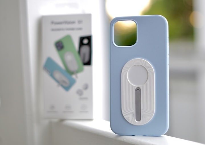 iPhone Smartphone Case imt Verpackung in blau