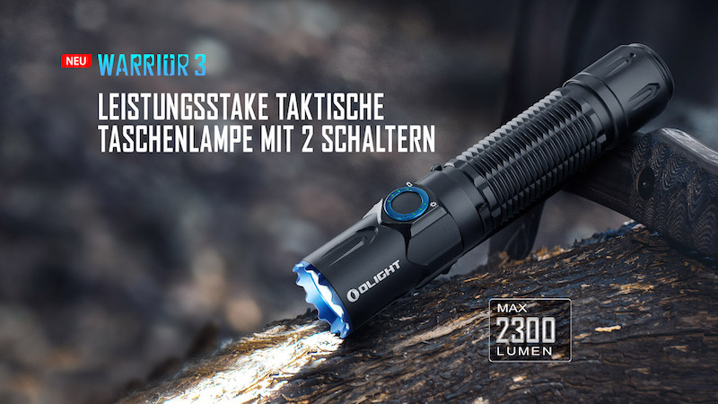 taktische taschenlampe warrior 3