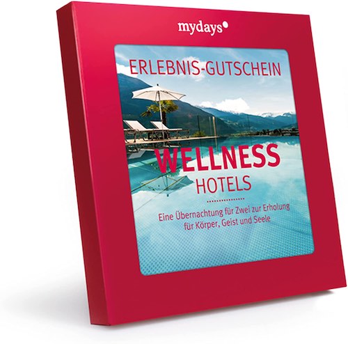 Wellness Gutschein für Hotels der Marke mydays