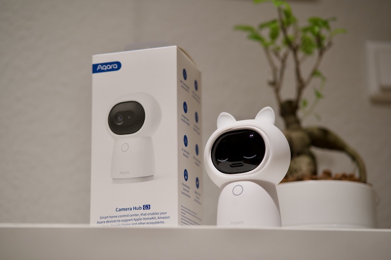 Verpackung des Aqara Camera Hub G3