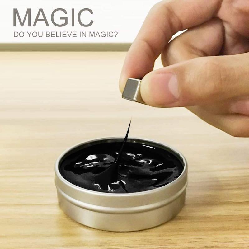 Magnetische Knete in der Anwendung