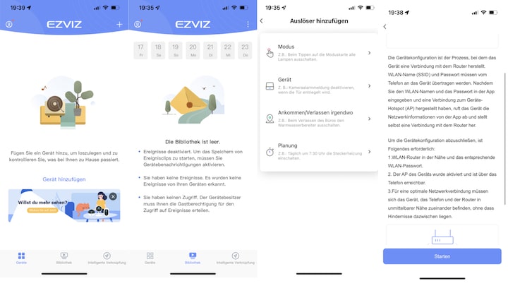 Ezviz App Screenshot