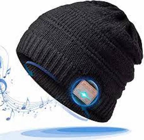Bild zeigt Bluetooth Mütze-Geschenkidee zum Nikolaus